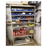 Shelf 4' X 1' X 7' & contents