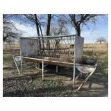 12 ft Hay / feed trough
