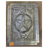 Tin art - 14.5' X 10.5'