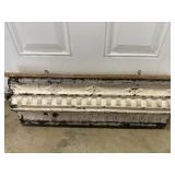 Tin crown molding shelf - 27.5' X 9' X 5.25'
