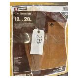 12' X 20' canvas tarp