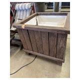 Water fountain planter box - 26' X 26' X 23'