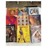 1971 Playboy Magazines