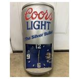 Coors Light clock