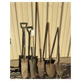 5 spades & shovels