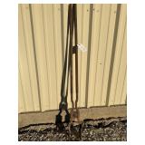 Steel post hole digger