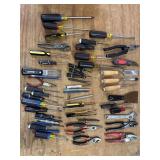 Misc. Plyers, Screwdrivers, Punches, & Chisels
