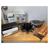 Spiral Slicer, Hot Plate, Lid Organizer, misc