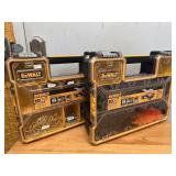 2 Dewalt Organizers