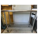 Stainless Steel Table - 49.5'X24'X39'