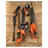 Atlas 80V Electric Chainsaw, Leaf Blower, Pole Saw