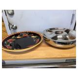 Chilled Serving Tray & Santiago Chili Pepper Bowl