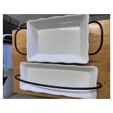 2 Service Sets w/ Metal Stands