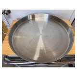 Stainless Disc Wok Cooker 32' X 2 1/2'
