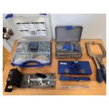 Kreg Pocket Hole Kit, Hinge Jig & Misc Accesories