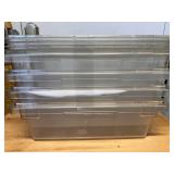 Rubbermaid Commercial Food Containers w/ lids