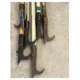 6 Fire Hooks