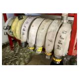 10 Assorted Fire Hoses
