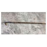 Vintage Wood Handled Fire Hook