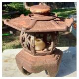 Cast Iron Oriental Style Luminary
