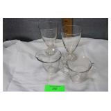 Hand Mill Dishes 4 Pcs