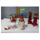 Southwestern Bells, Candle Holders, Vase
