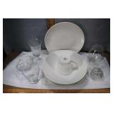 5 Pc Royal Doulton 6 glass/crystal mix