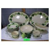 Chipped Franciscan Green Ivy