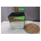 Mirror Potter, 3 striped plates