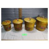 VTG Painted Containers Metal