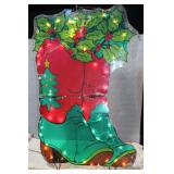 Lighted Christmas Boots