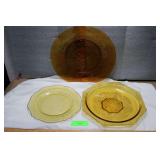 MIS Depression Amber Dishes