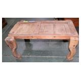 Custom Antique Wood Coffee Table