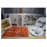 Art Treasure Placemats and Plates