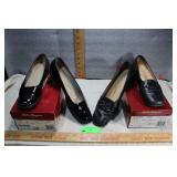 2 Pair Ladies Shoes - Size 9.5 AA