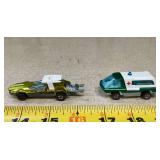 2 Red Line Hot Wheels Cars