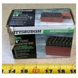 Pittsburgh 3/8in Steel Letter Stamps