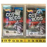 2 Hot Wheels Cop Rods Cars