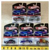 5 New in Package Hot Wheels Cars