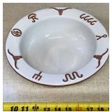 Decorative Western Stoneware Bowl