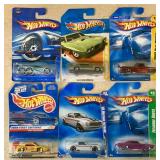 6 New Hot Wheels Cars