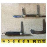 3 Pocket Knives
