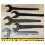 5 Large Wrenches