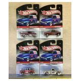 4 Hot Wheels Cars