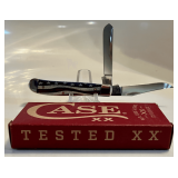 New Case XX Star Spangled Natural Bone Mini Trapper
