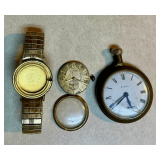 Wittnauer Wrist Watch and Sears Pocket Watch Projects