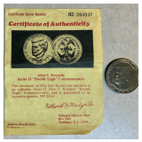 1985 JFK Double Eagle Commemorative Coin