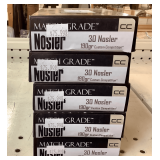 5 Boxes Nosler 30 Nosler Ammo