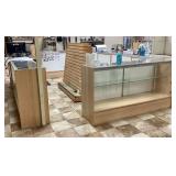 Store Counter with Showcases