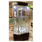 Rotating Long Firearm Display Case